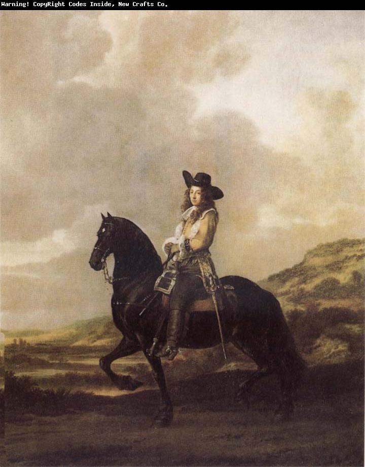 Thomas De Keyser Equestrian Portrait of Pieter Schout